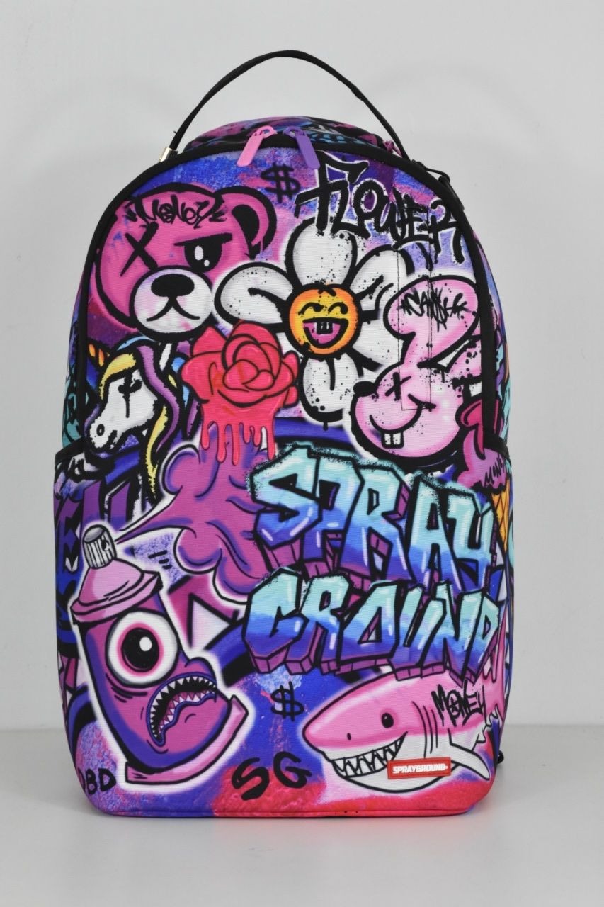 SPRAYGROUND - Graffiti Print DLXR Backpack