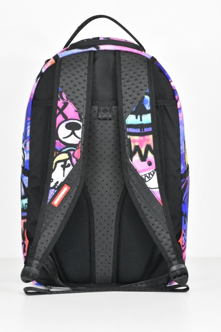 SPRAYGROUND - Graffiti Print DLXR Backpack