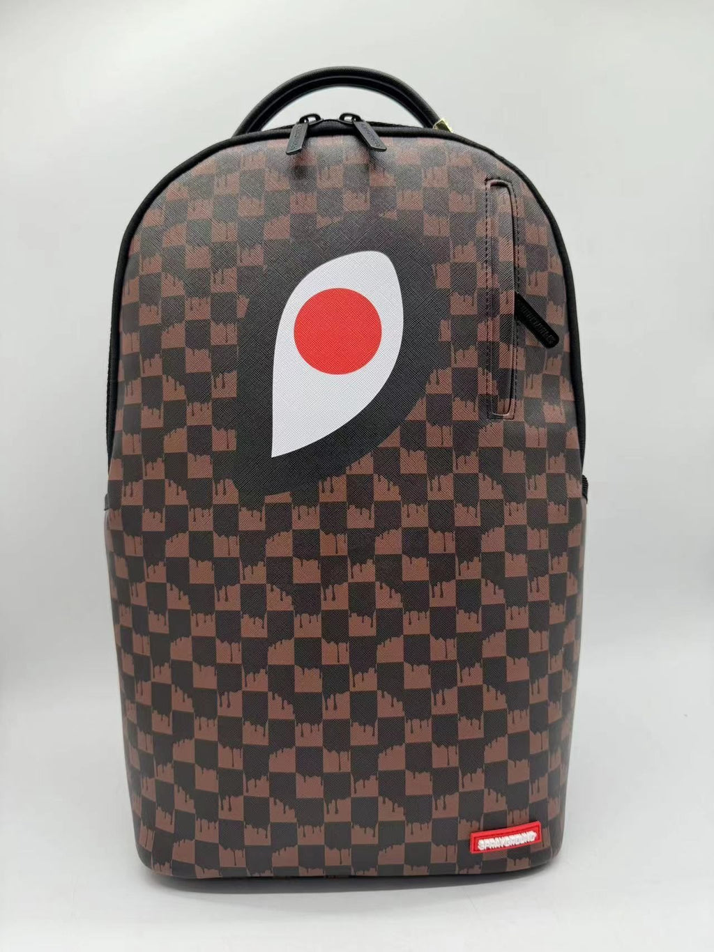 SPRAYGROUND - One Eye Brown Check Backpack