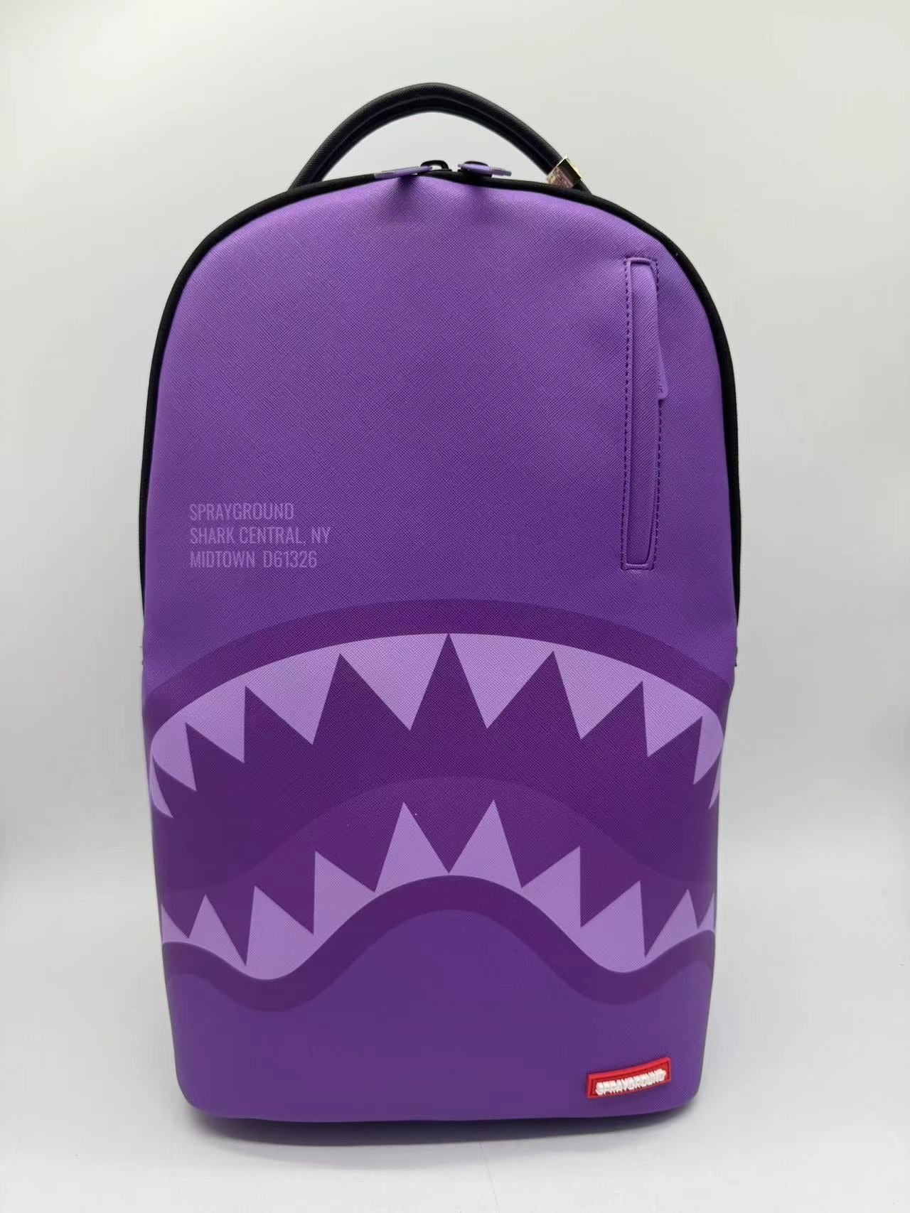 SPRAYGROUND - Shark Central Purple DLXVS Backpack