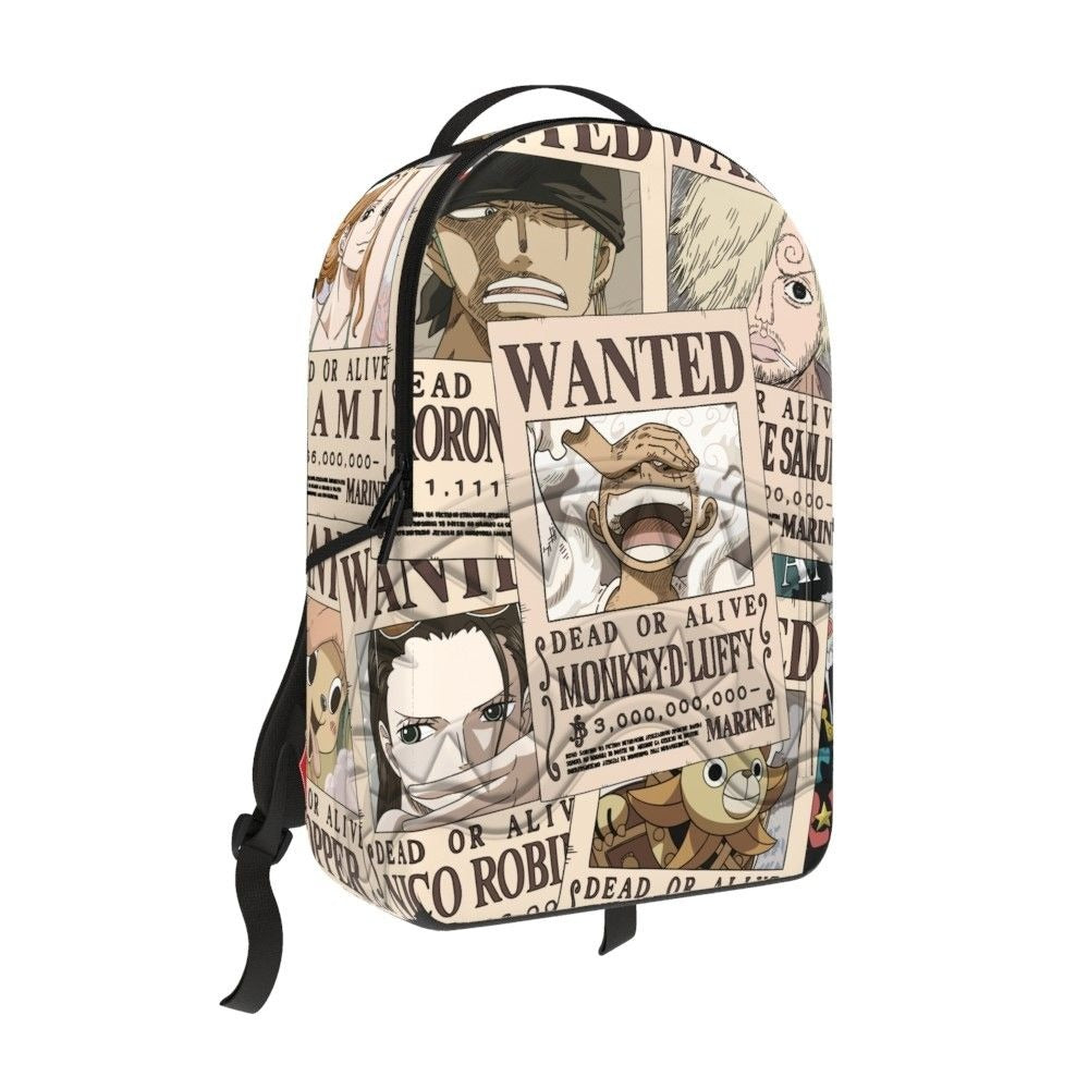 SPRAYGROUND - One Piece Wanted Shark Posters Backpack