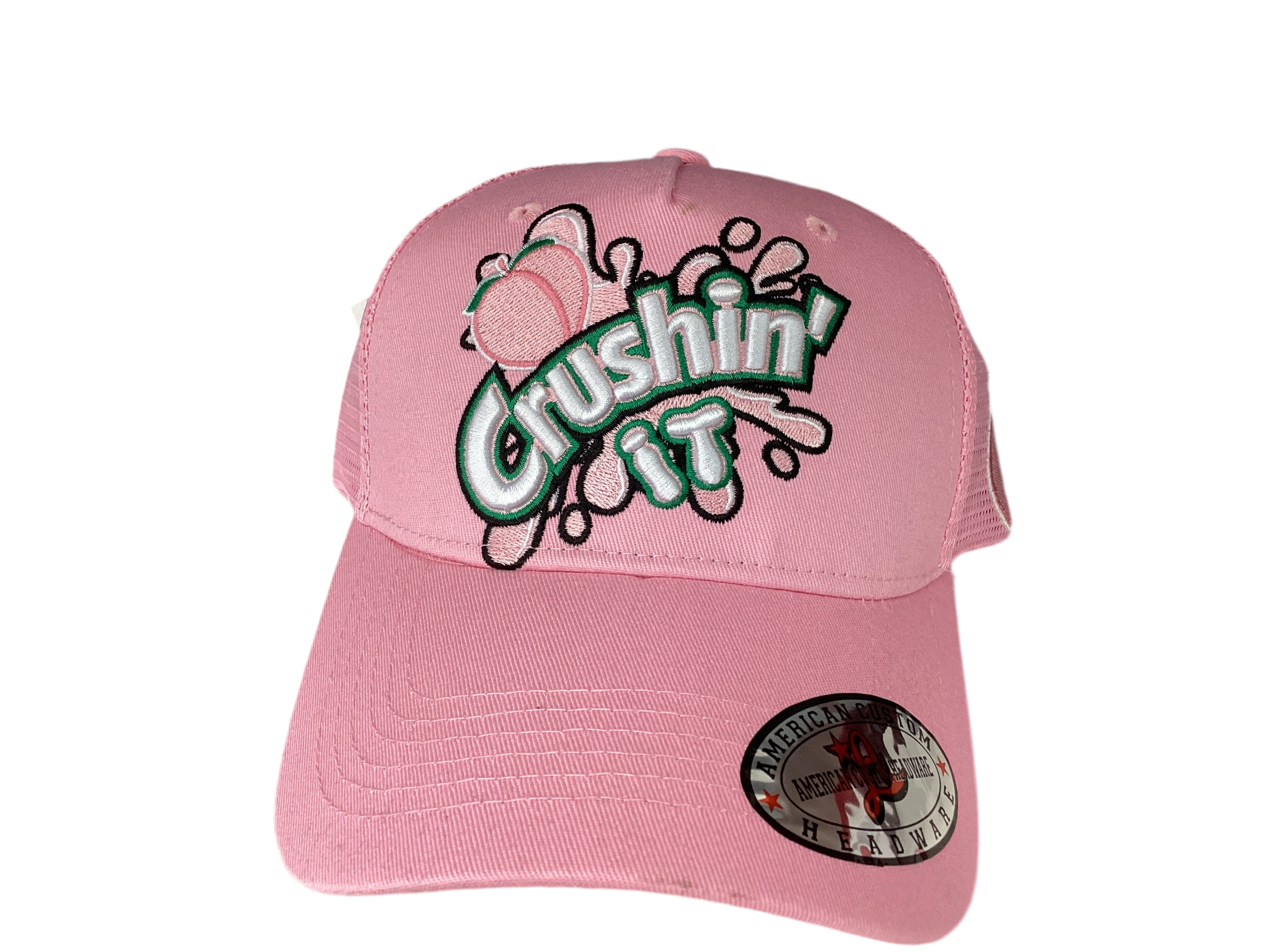 Crushin' It Peach Trucker Hat