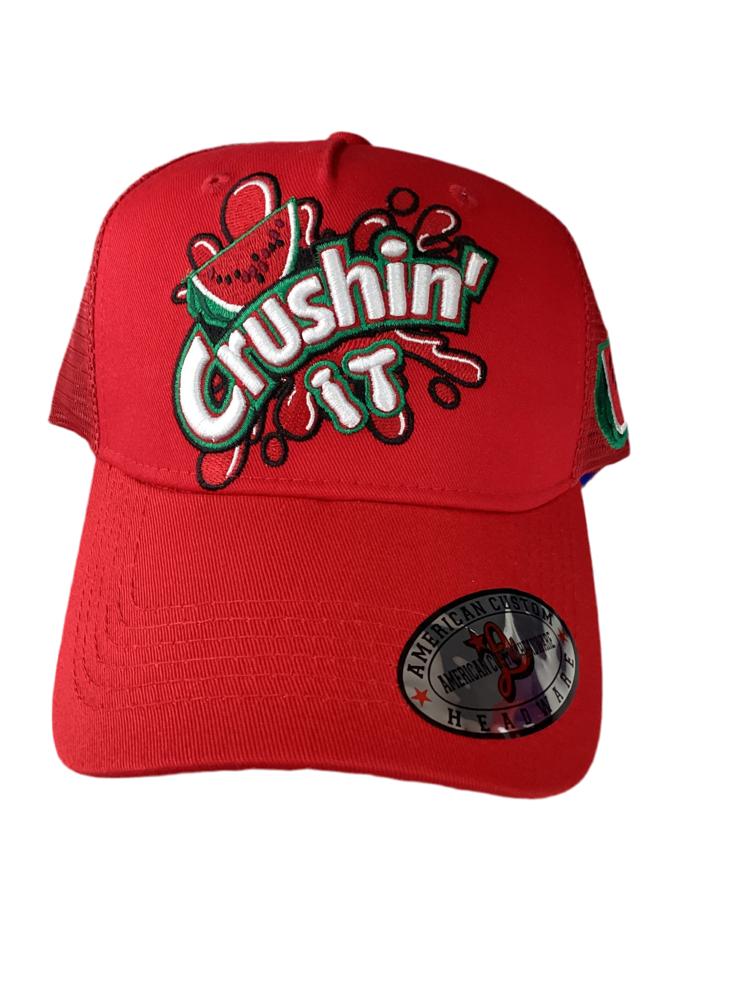 Crushin' It Watermelon Trucker Hat