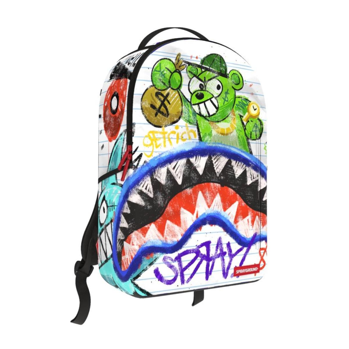 SPRAYGROUND Crayon Shark Backpack - Closet Space