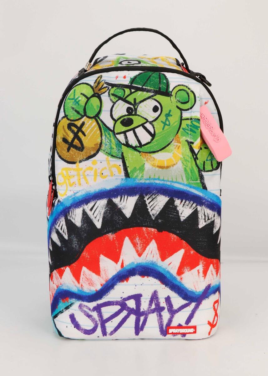 SPRAYGROUND Crayon Shark Backpack - Closet Space
