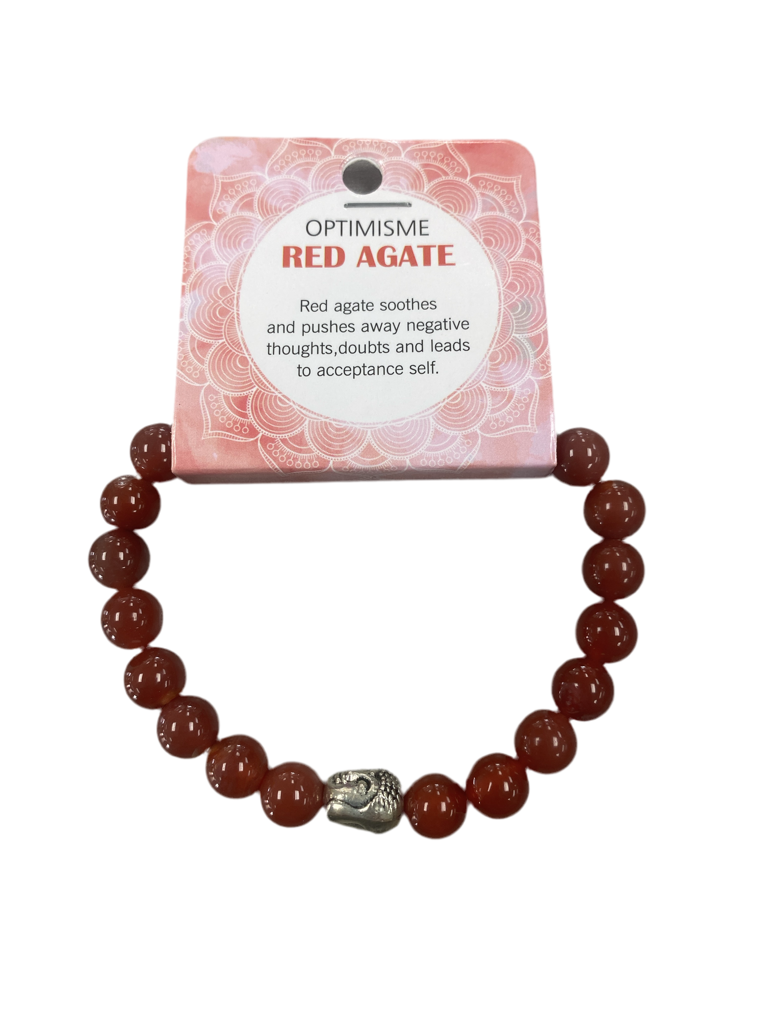 Red Agate Optimisme Bracelet