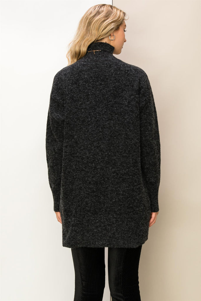 Turtleneck Knit Dress - Closet Space