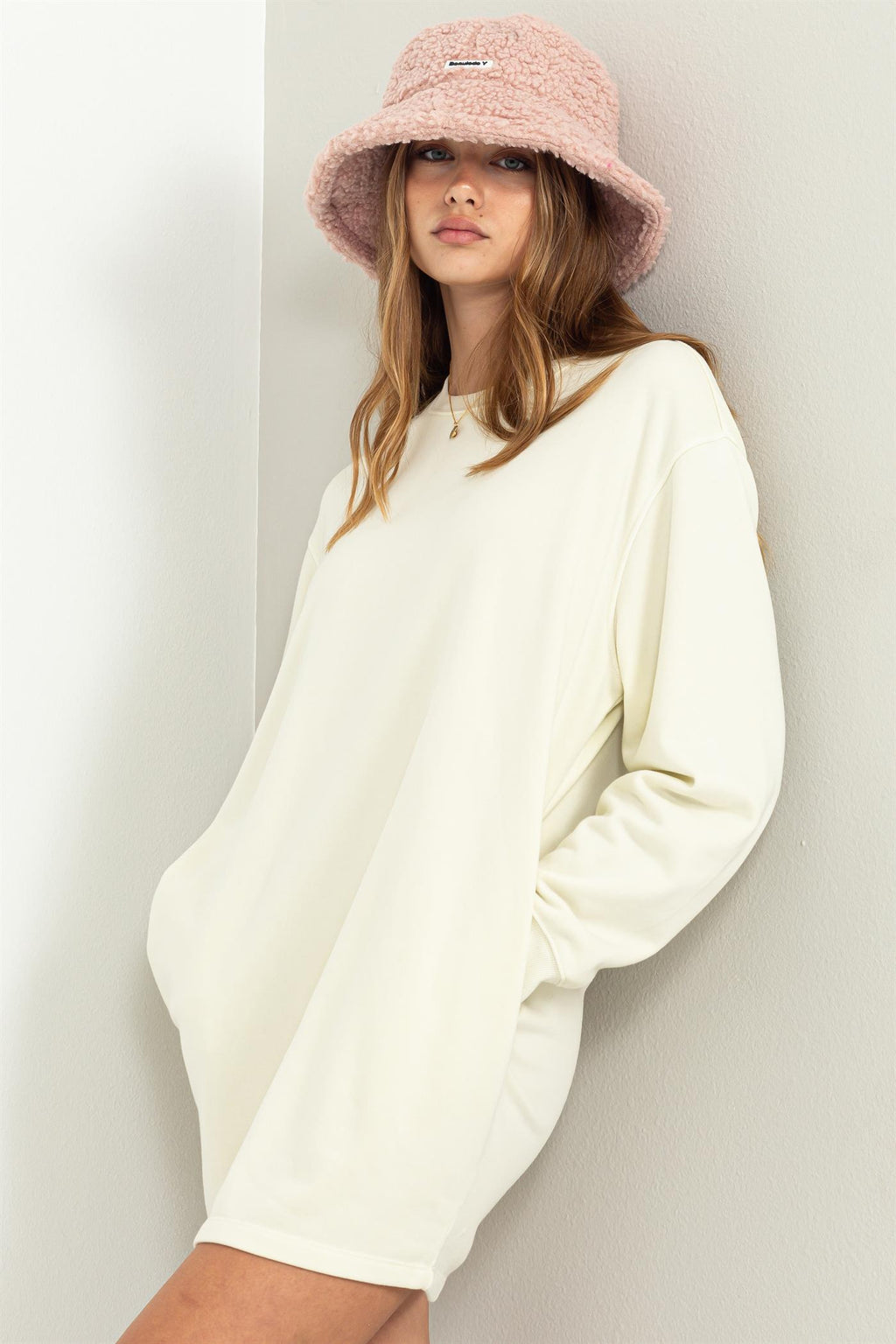 Ultra Comfy Sweatshirt Dress - Closet Space