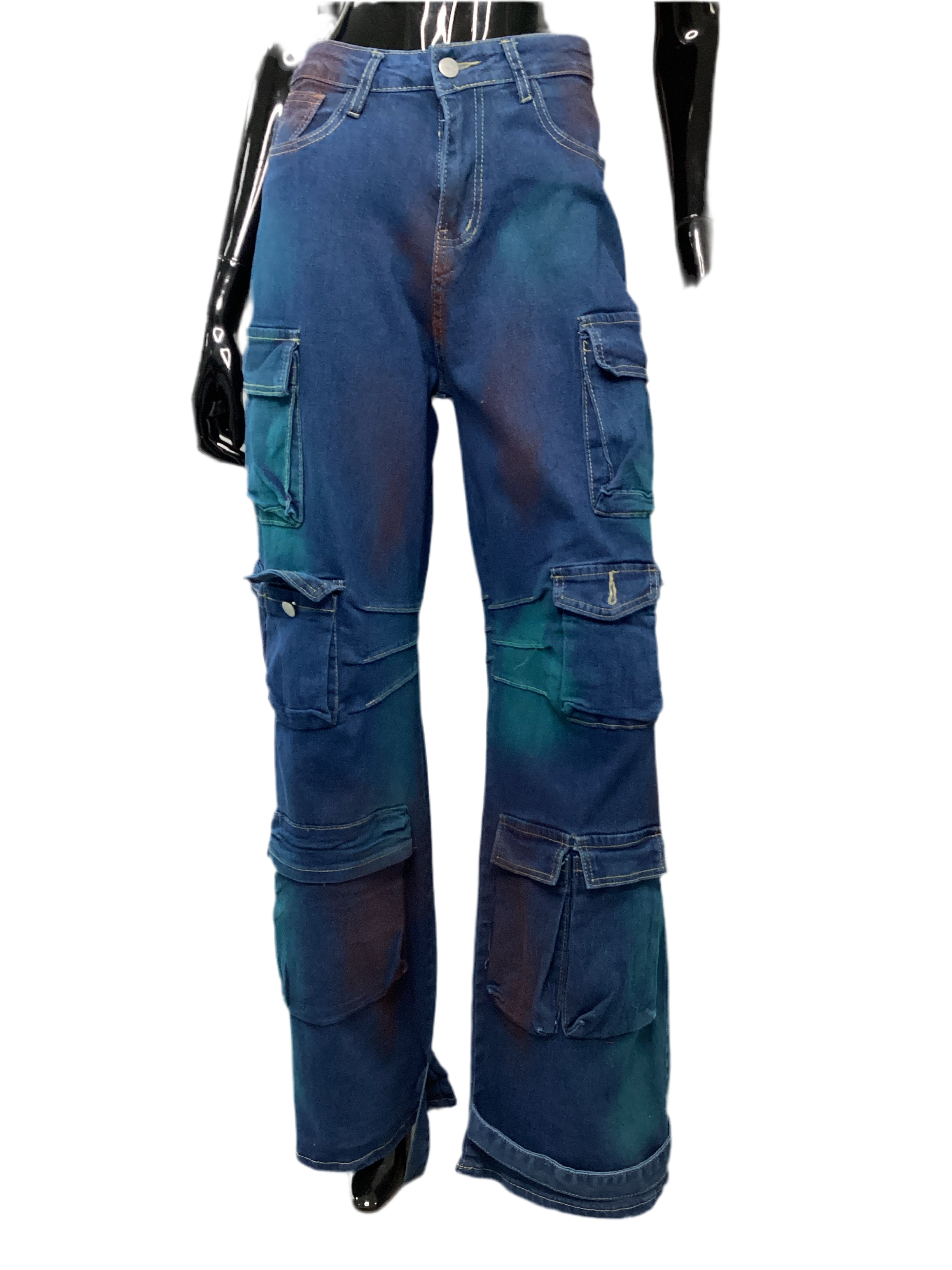 Trendy Multi Color Cargo Pants