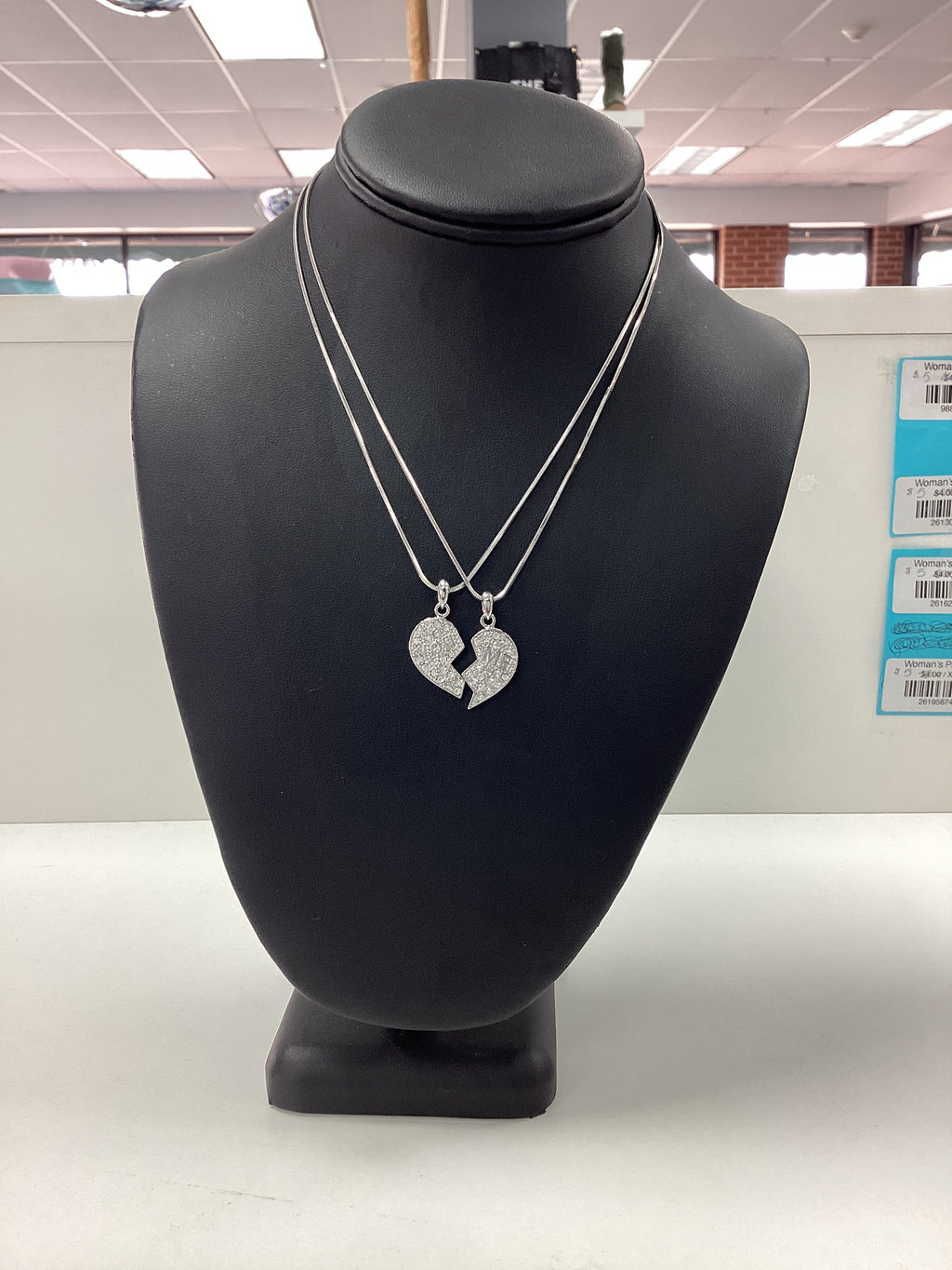 You & Me Matching Broken Heart Necklace - Closet Space