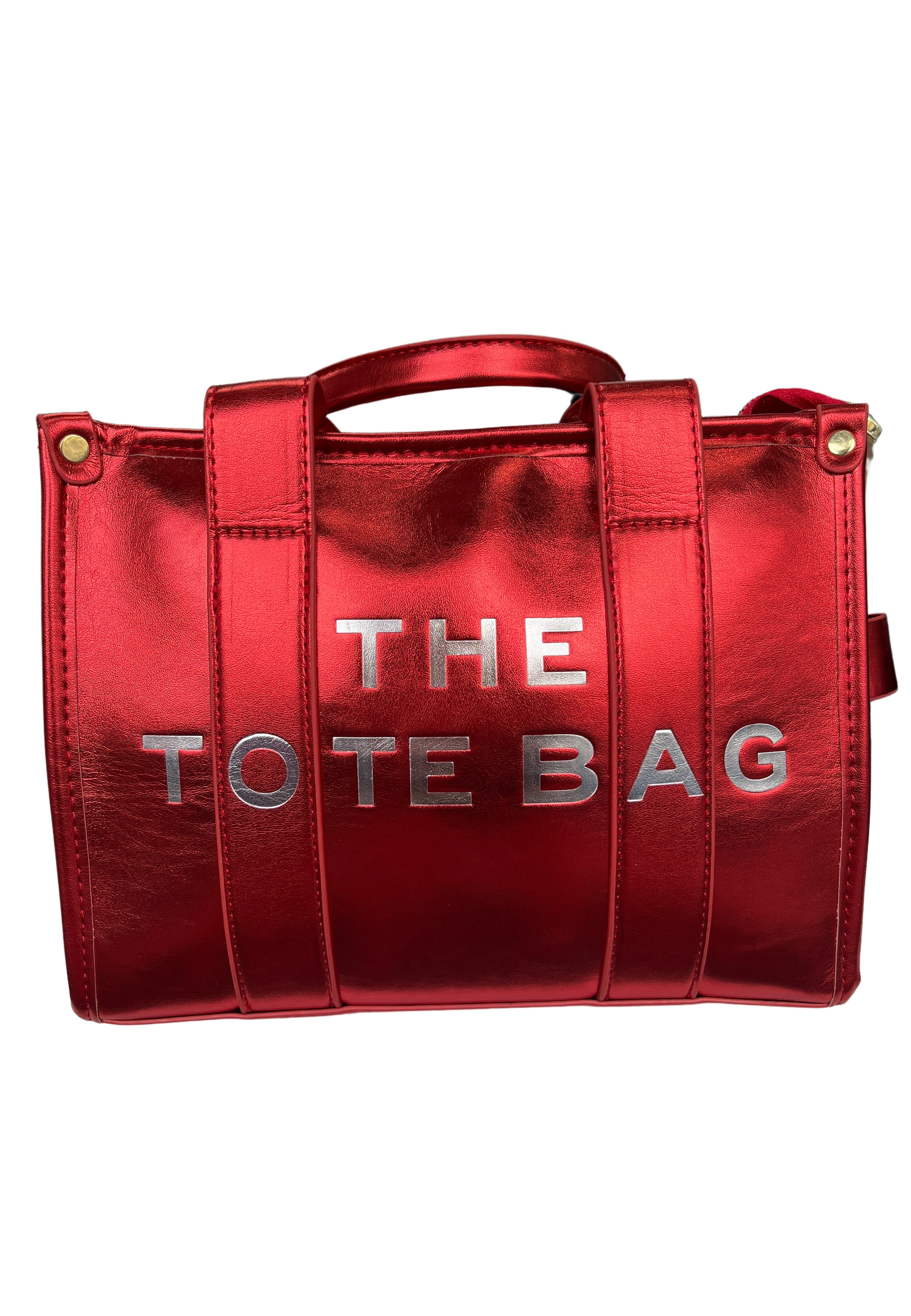 THE TOTE BAG Metallics Crossbody Handbag - Closet Space