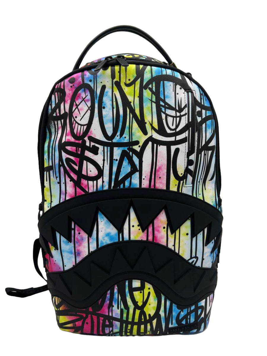 SPRAYGROUND - Graffiti Sharkmouth Throws DLXSV Backpack
