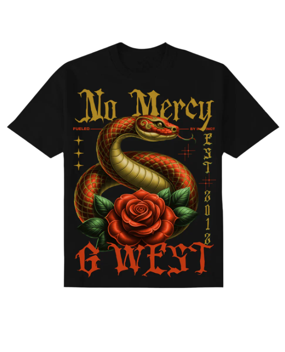 G WEST - No Mercy 3.0 Tee