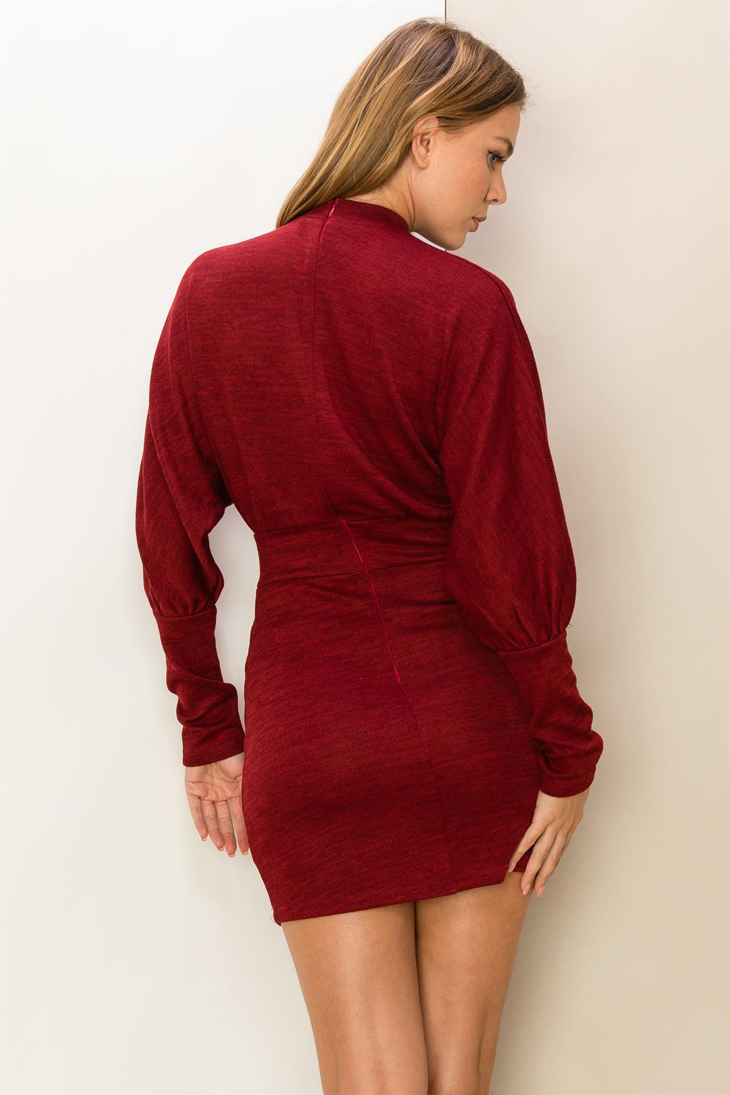 Knit Mini Sweater Dress - Closet Space