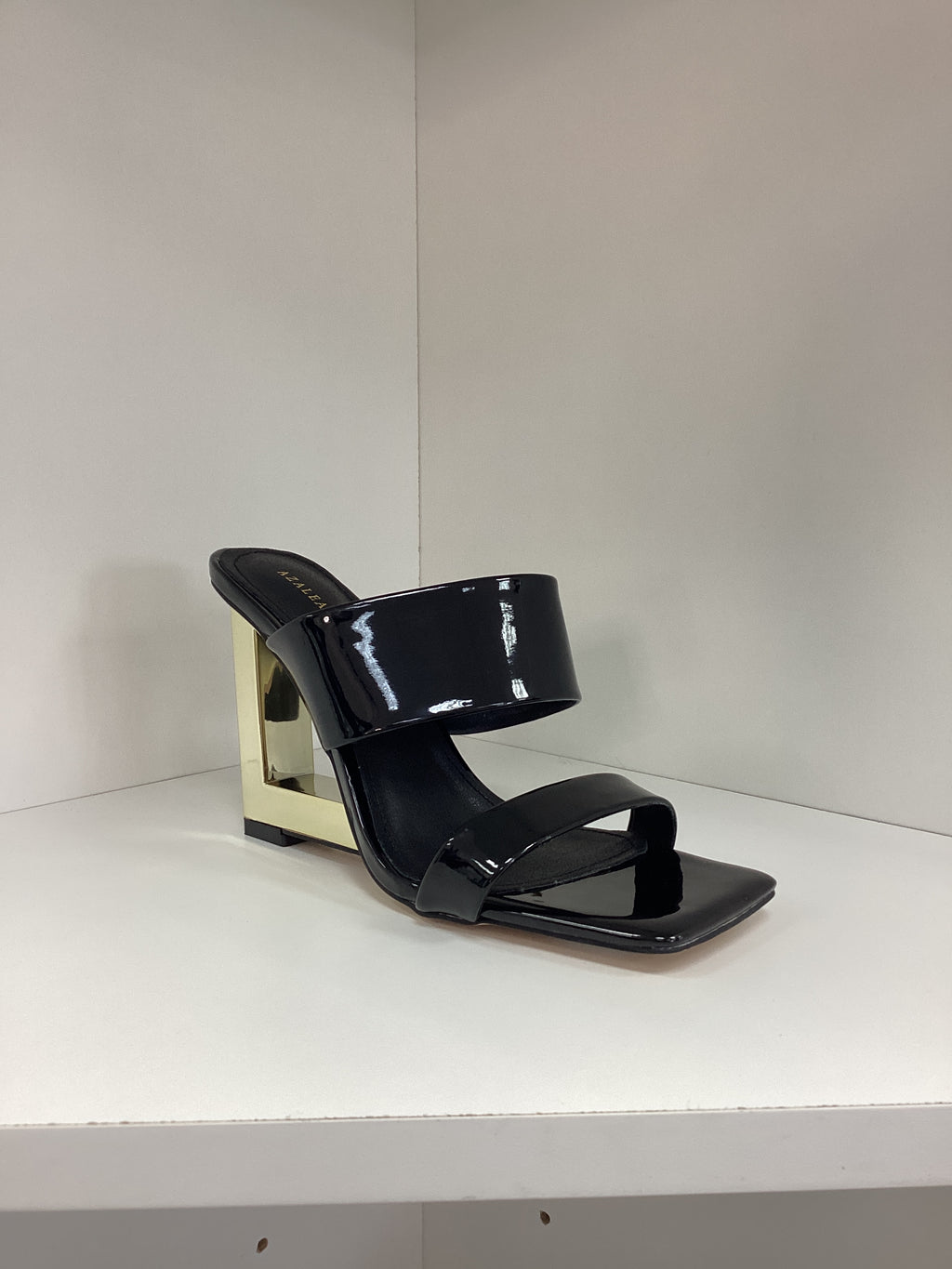 Double Strap Alluring Hollowed Wedge Sandal - Closet Space