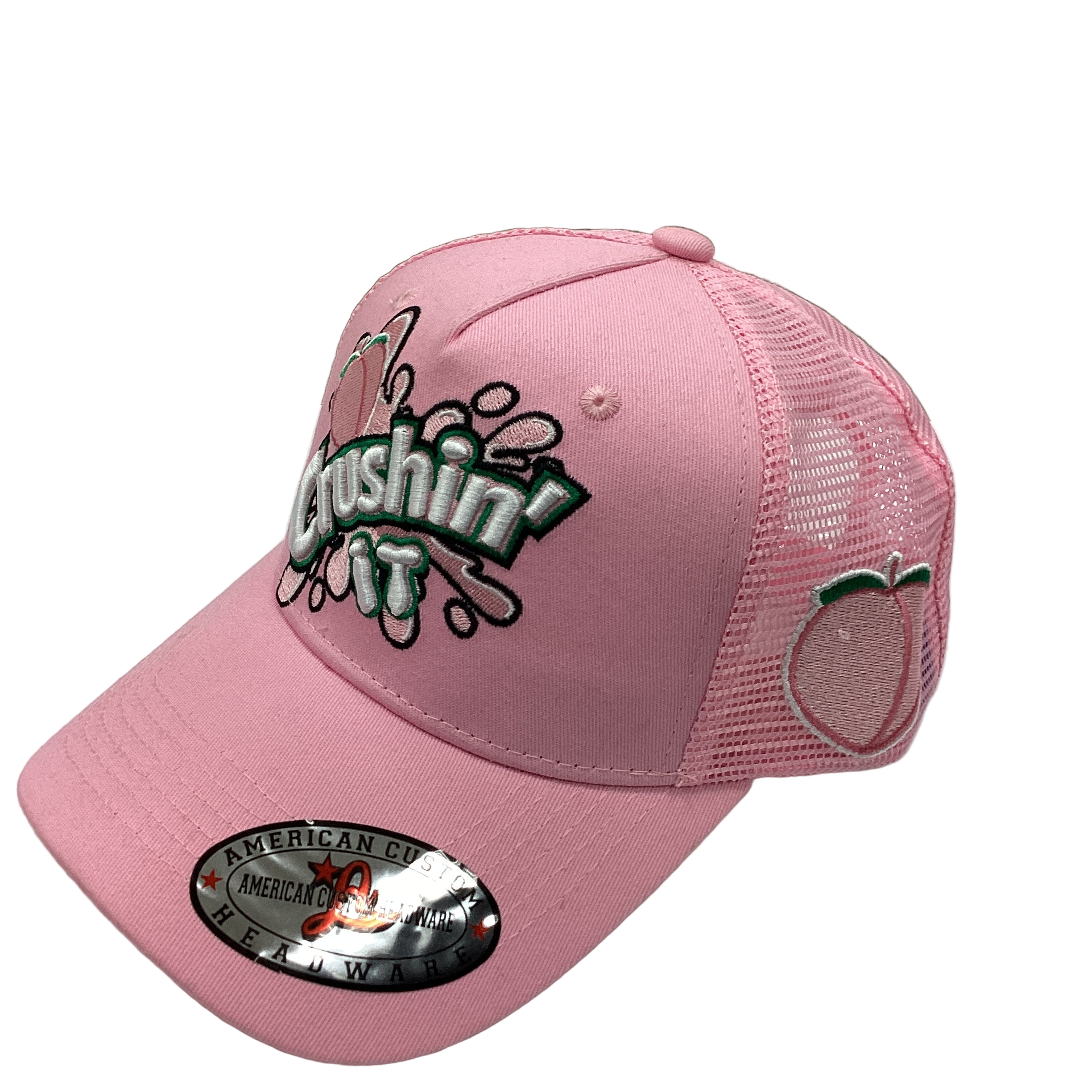 Crushin' It Peach Trucker Hat