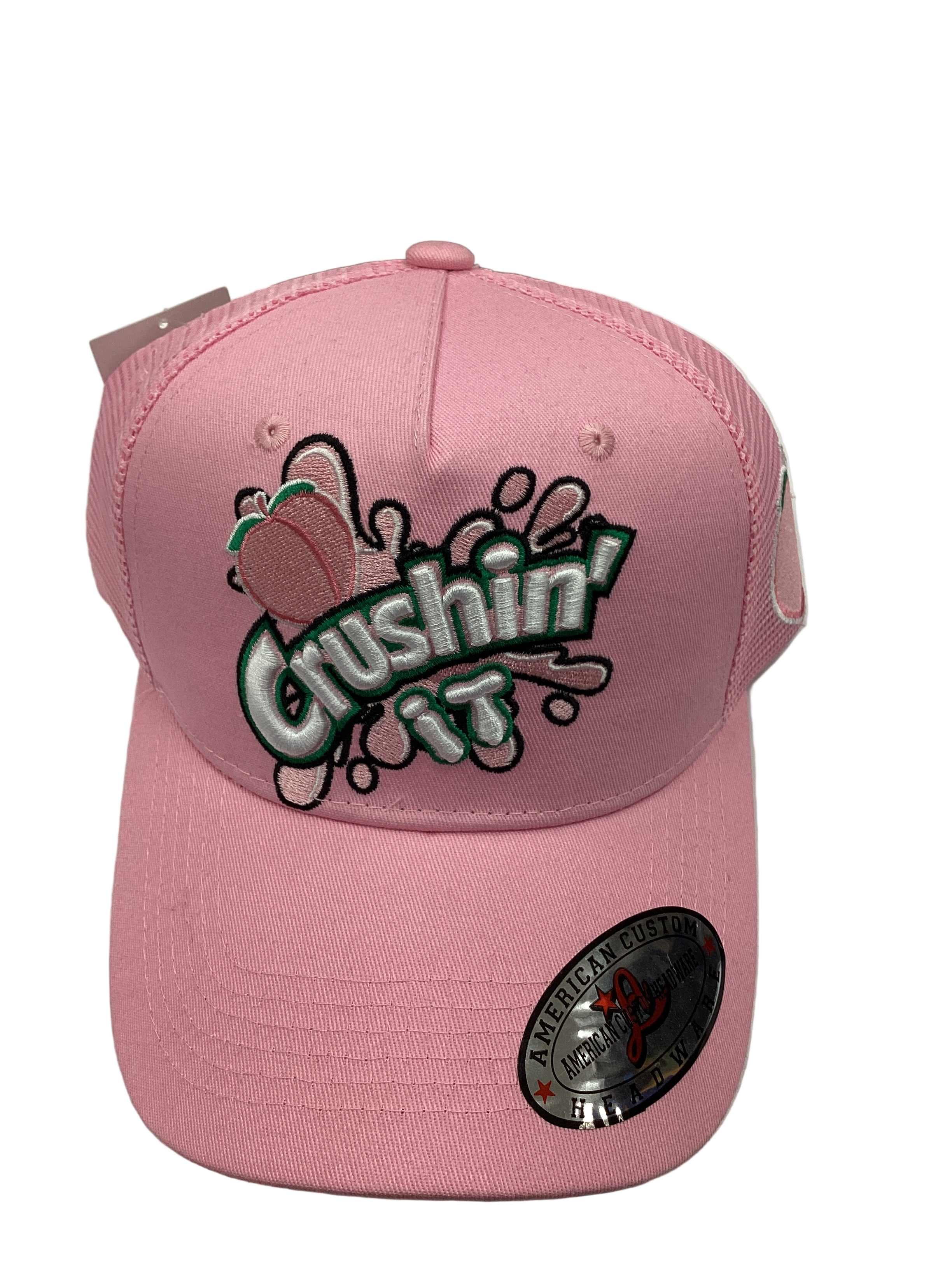 Crushin' It Peach Trucker Hat