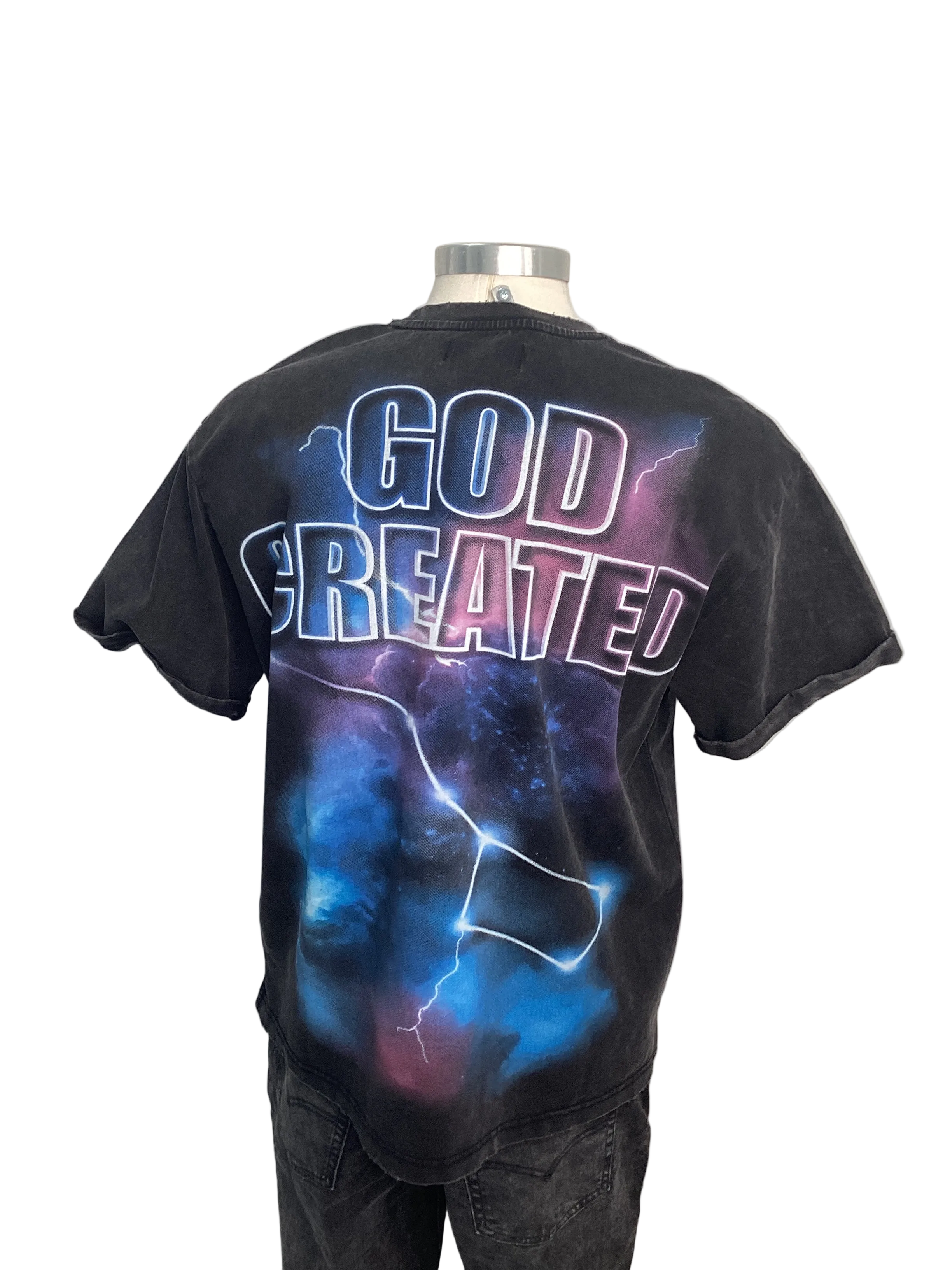 God Created Washed Tee