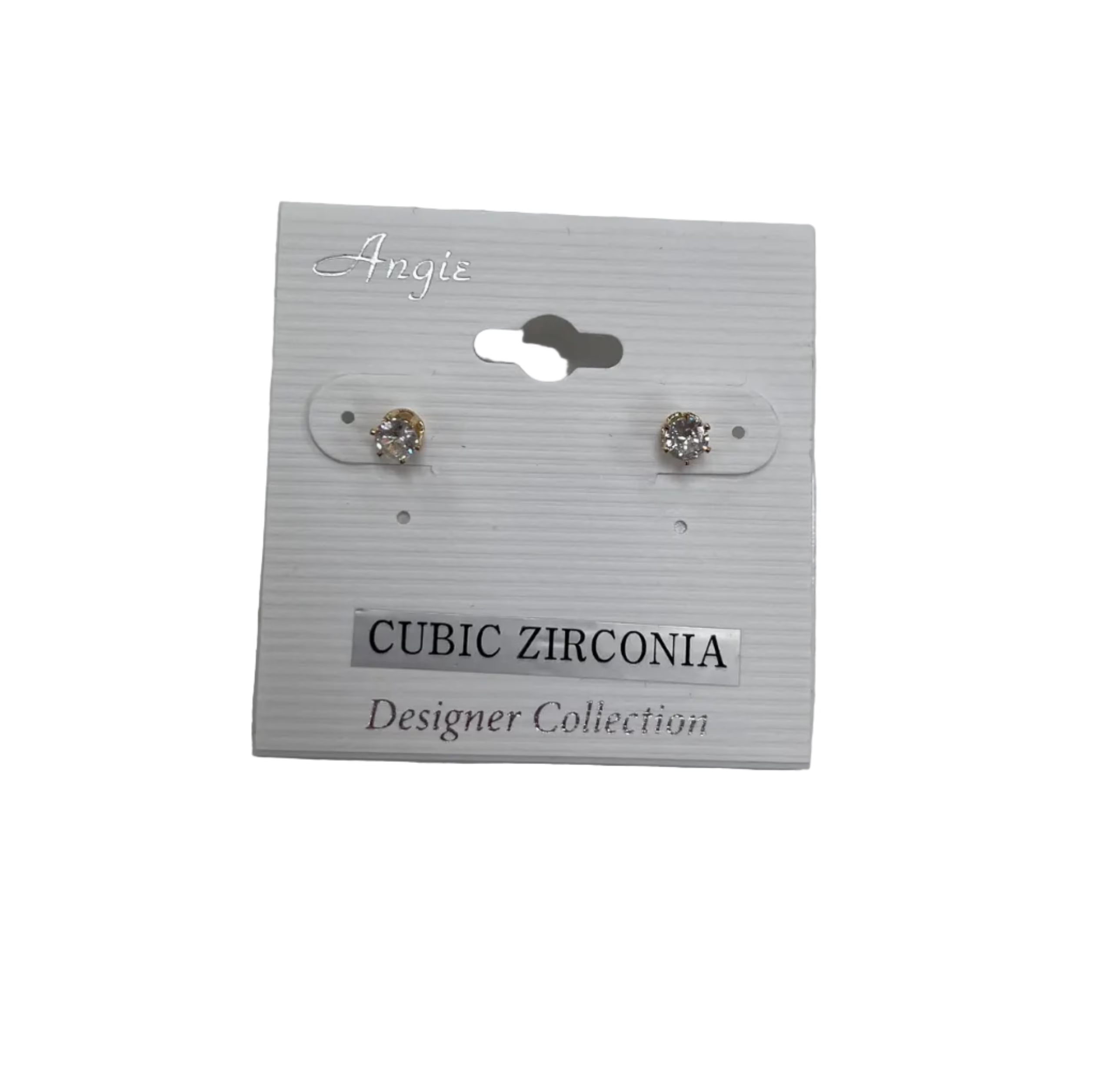 Round Cubic Zironica Earrings - Closet Space