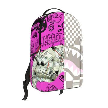 SPRAYGROUND Pink And Camo Split Backpack - Closet Space