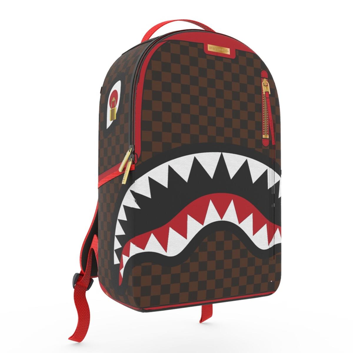 SPRAYGROUND Red Sharks In Paris Backpack - Closet Space