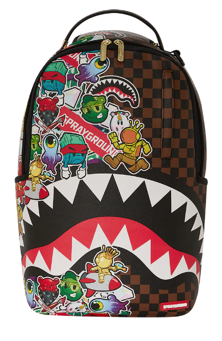 SPRAYGROUND - Sharks In Stickers DLXSV Backpack
