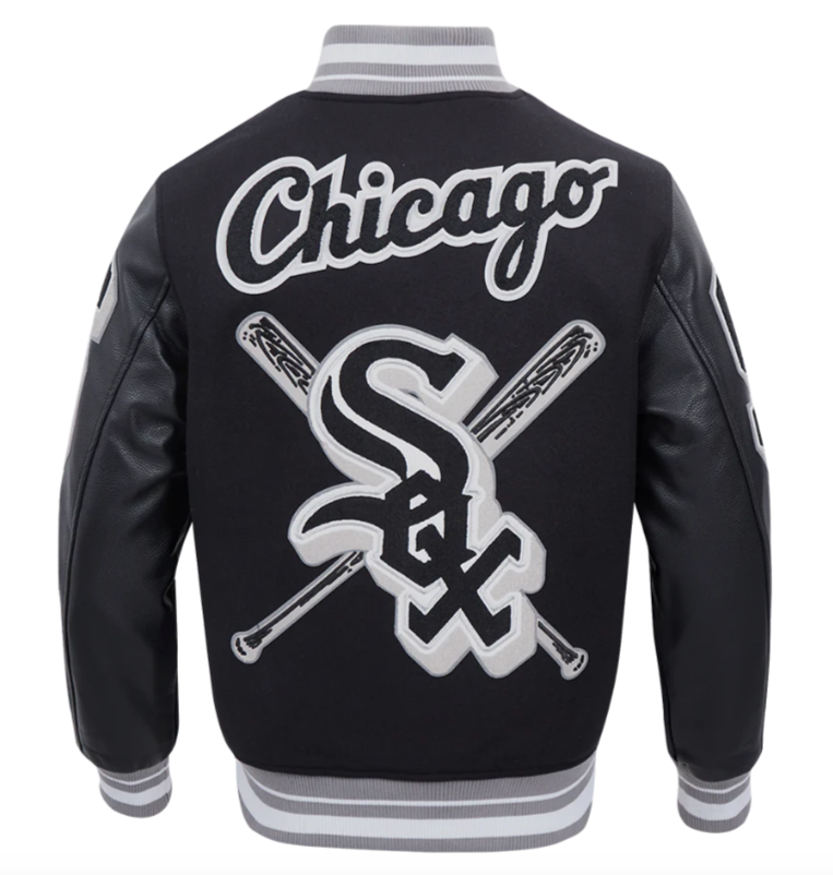 PRO-STANDARD - Chicago White Sox Mash Up Rib Wool Varsity Jacket
