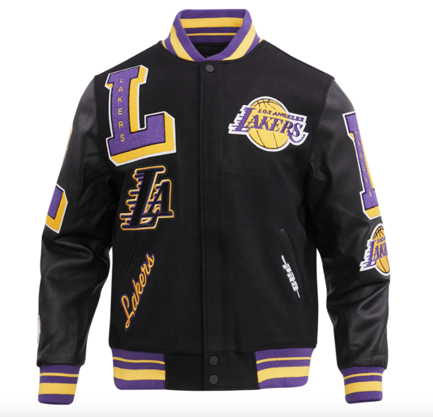 PRO STANDARD - Los Angles Lakers Mash Up Wool Varsity Jacket