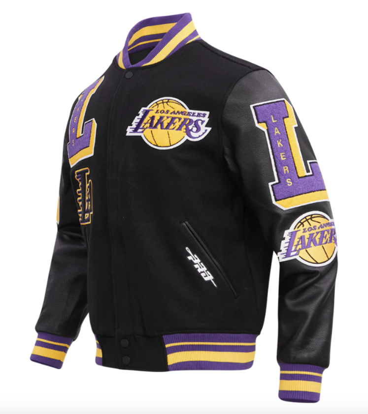 PRO STANDARD - Los Angles Lakers Mash Up Wool Varsity Jacket