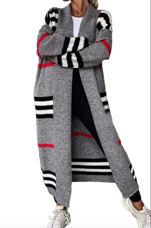 Long Chic Cardigan Sweater Coat