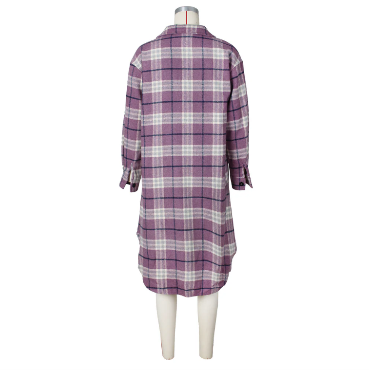 Long Sleeve Flannel Outerwear