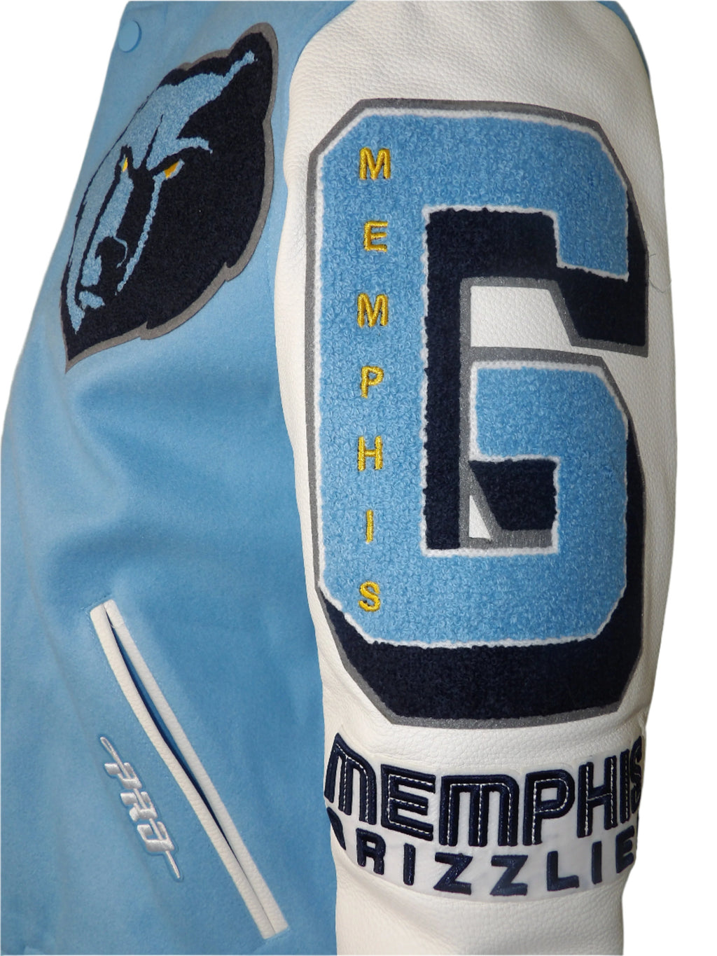PRO-STANDARD - Memphis Grizzlies Mash Up Wool Varsity Jacket