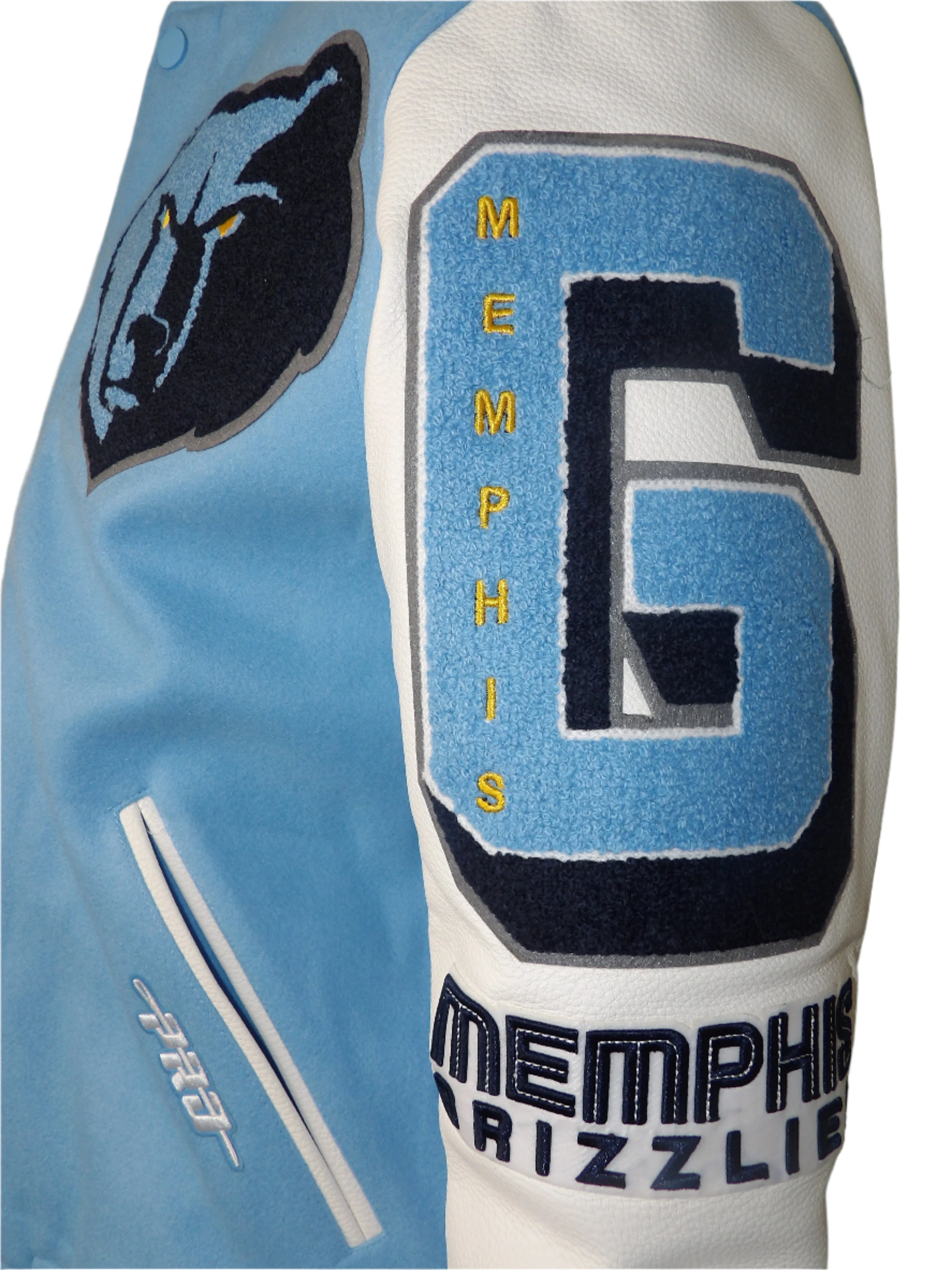 PRO-STANDARD - Memphis Grizzlies Mash Up Wool Varsity Jacket
