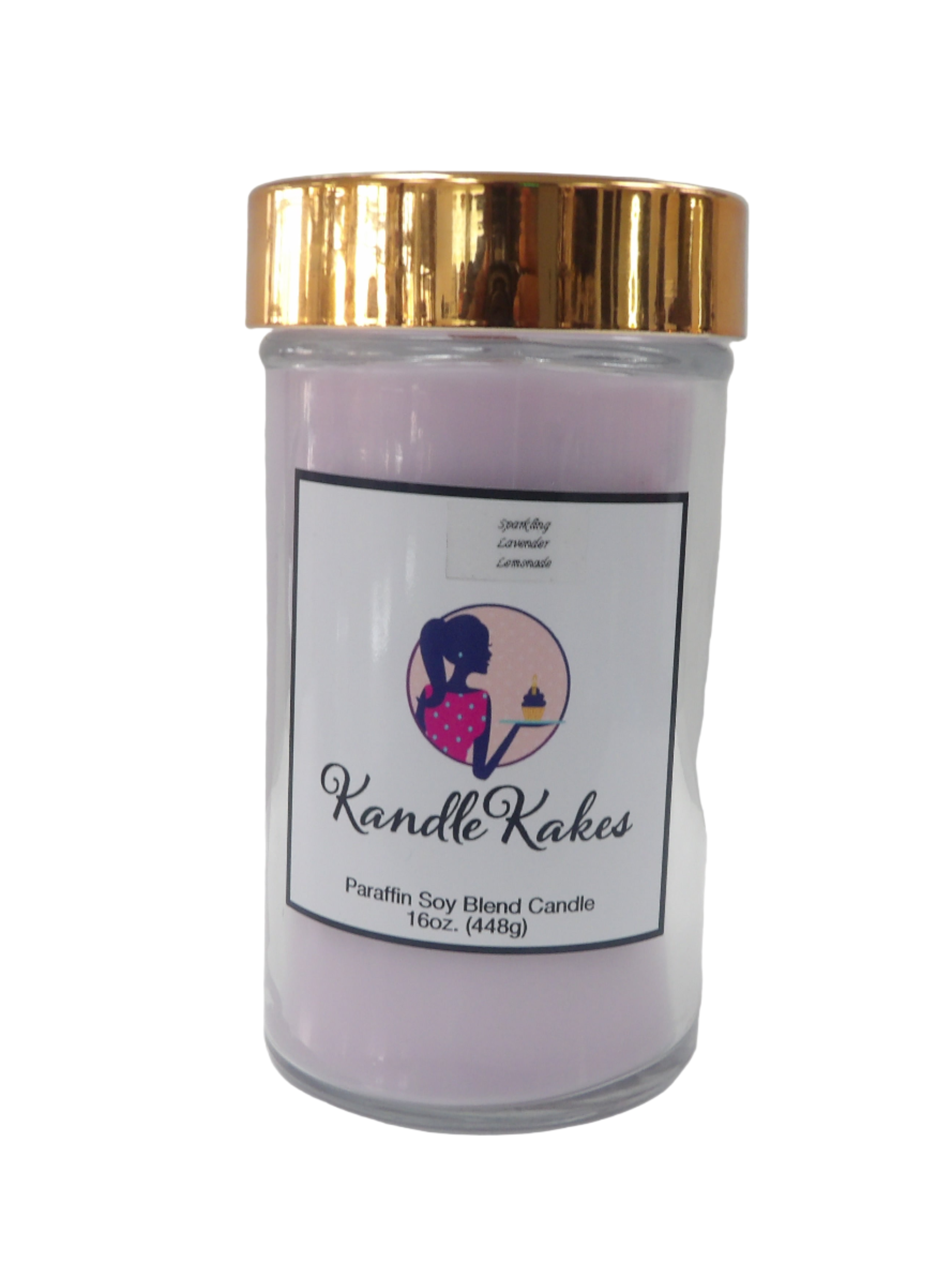 Lemon Lavander Tall Soy Candle