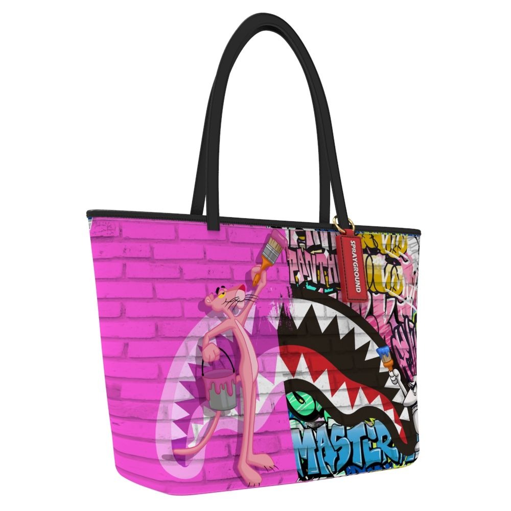 SPRAYGROUND - Pink Panther Painting Tote