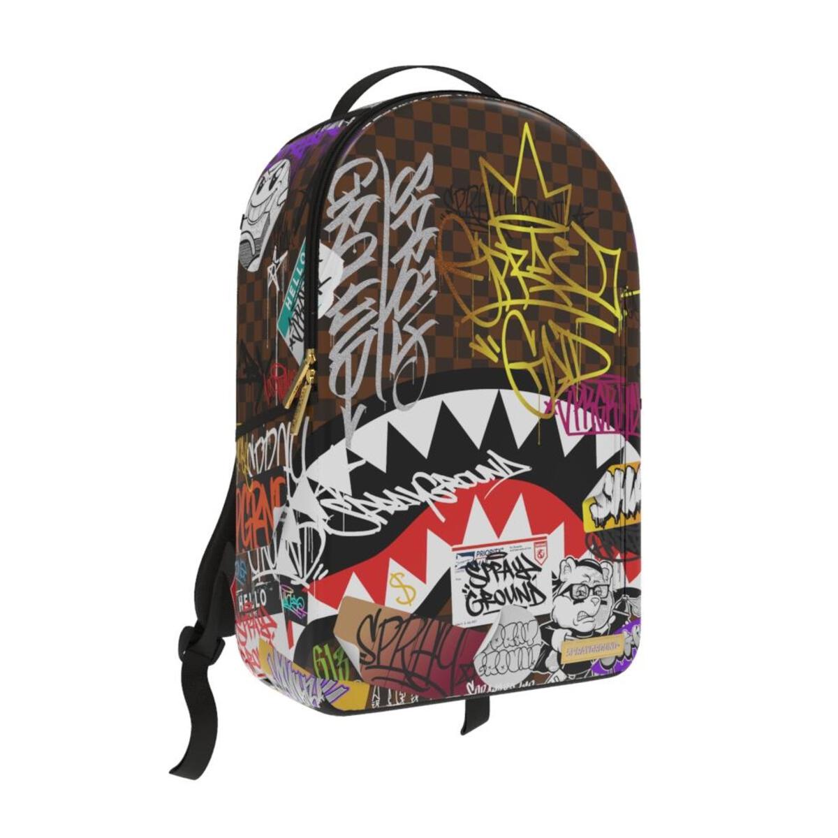 SPRAYGROUND Tagged Up Sharks In Paris Backpack - Closet Space