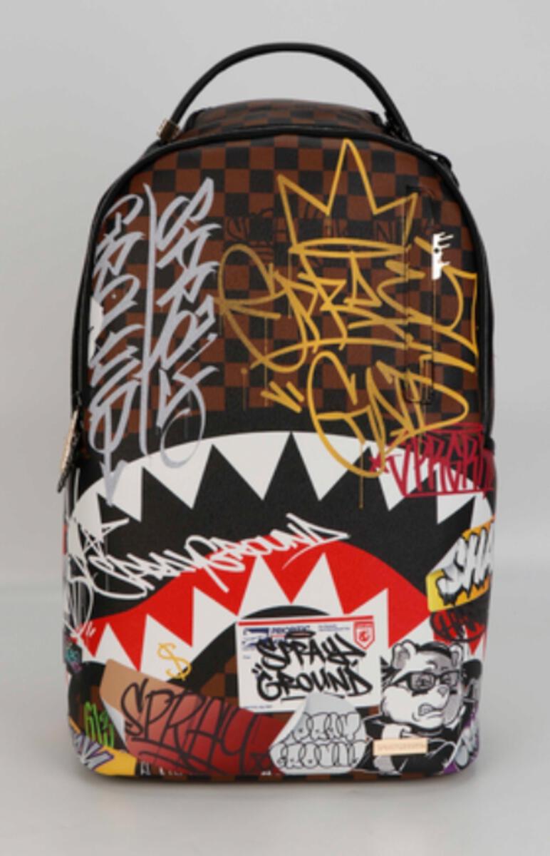 SPRAYGROUND Tagged Up Sharks In Paris Backpack - Closet Space