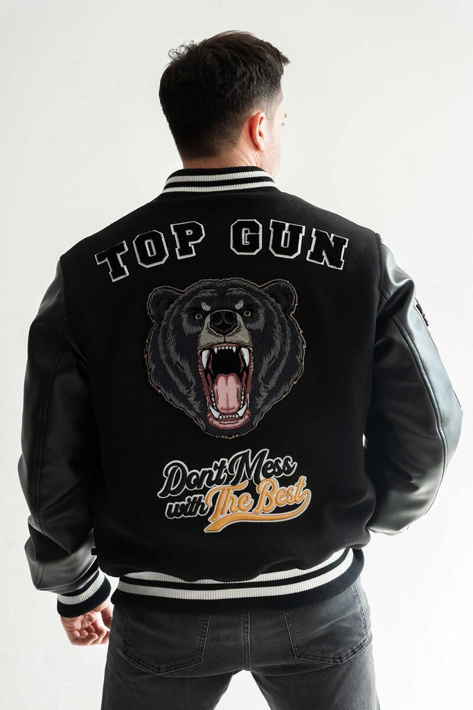 TOP GUN "BEARS" Varsity Jacket - Closet Space