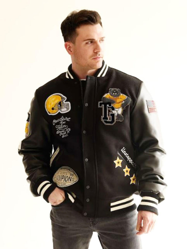 TOP GUN "BEARS" Varsity Jacket - Closet Space