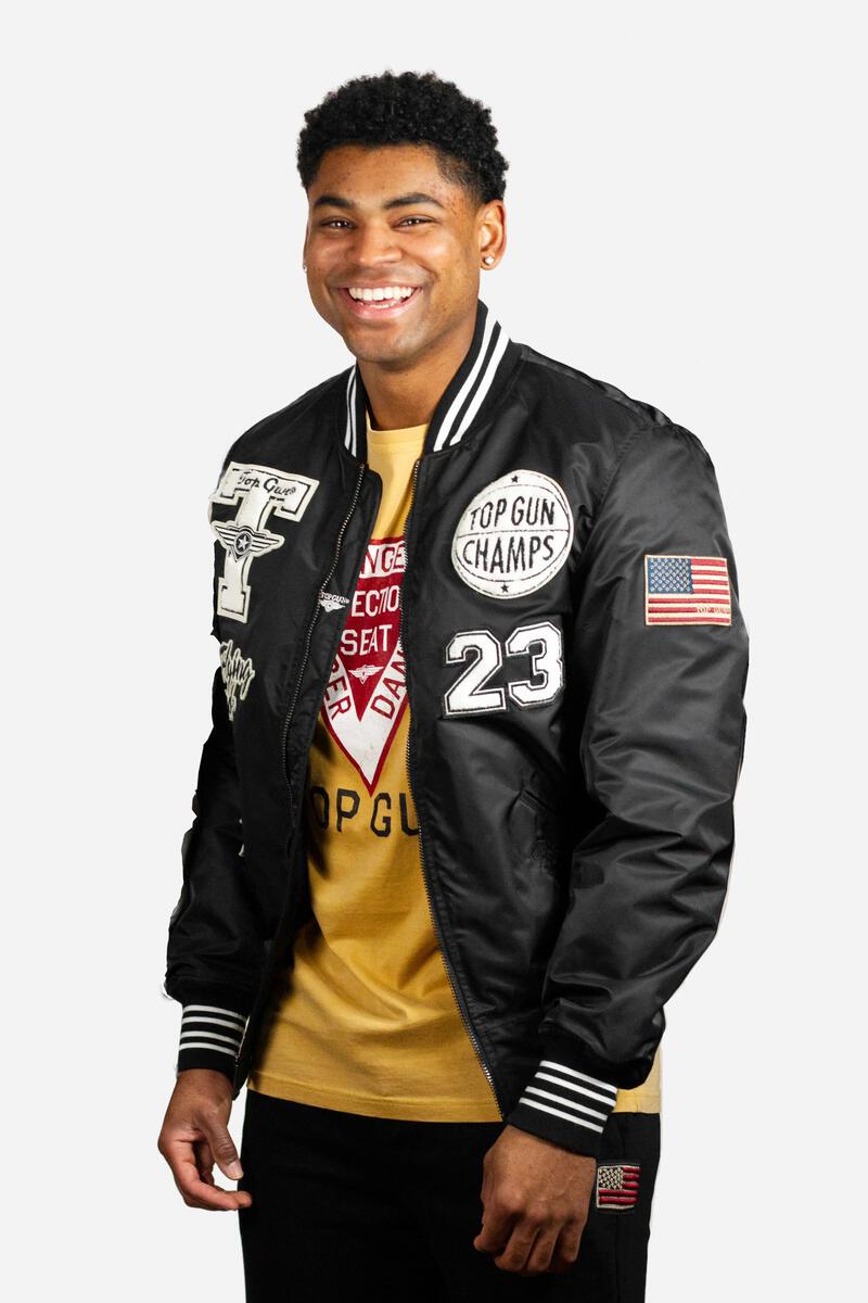 TOP GUN "FLYING LEGEND" Nylon Jacket - Closet Space