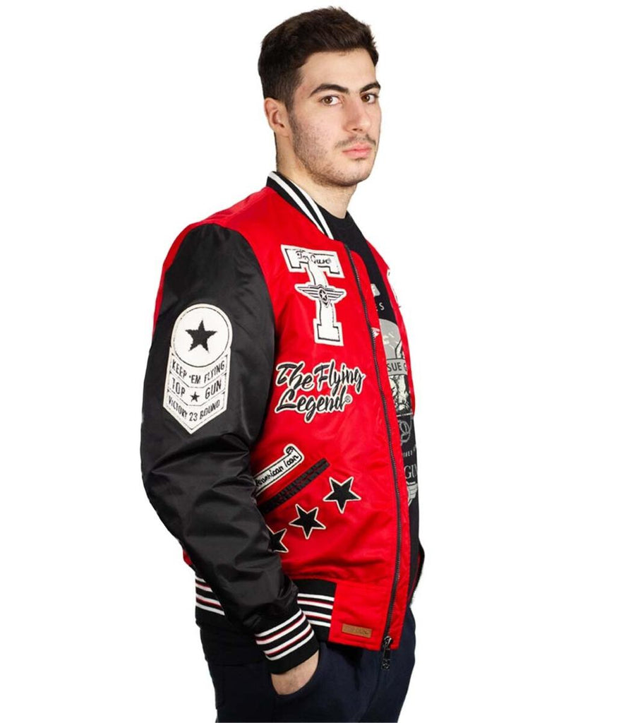 TOP GUN "FLYING LEGEND" Nylon Jacket - Closet Space