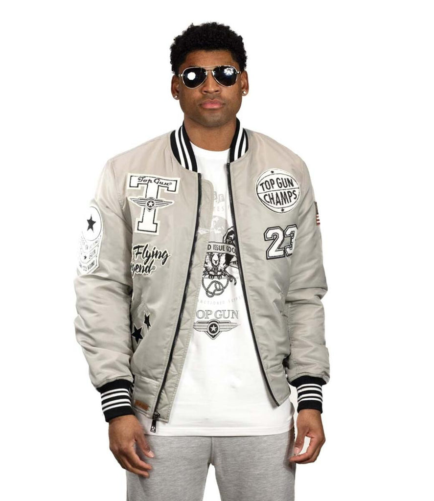 TOP GUN "FLYING LEGEND" Nylon Jacket - Closet Space