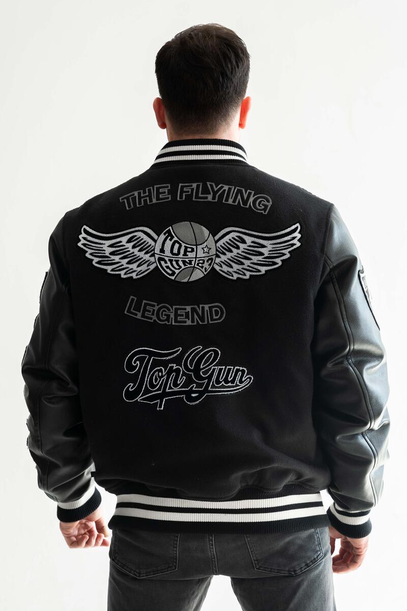 TOP GUN "FLYING LEGEND" Varsity Jacket - Closet Space