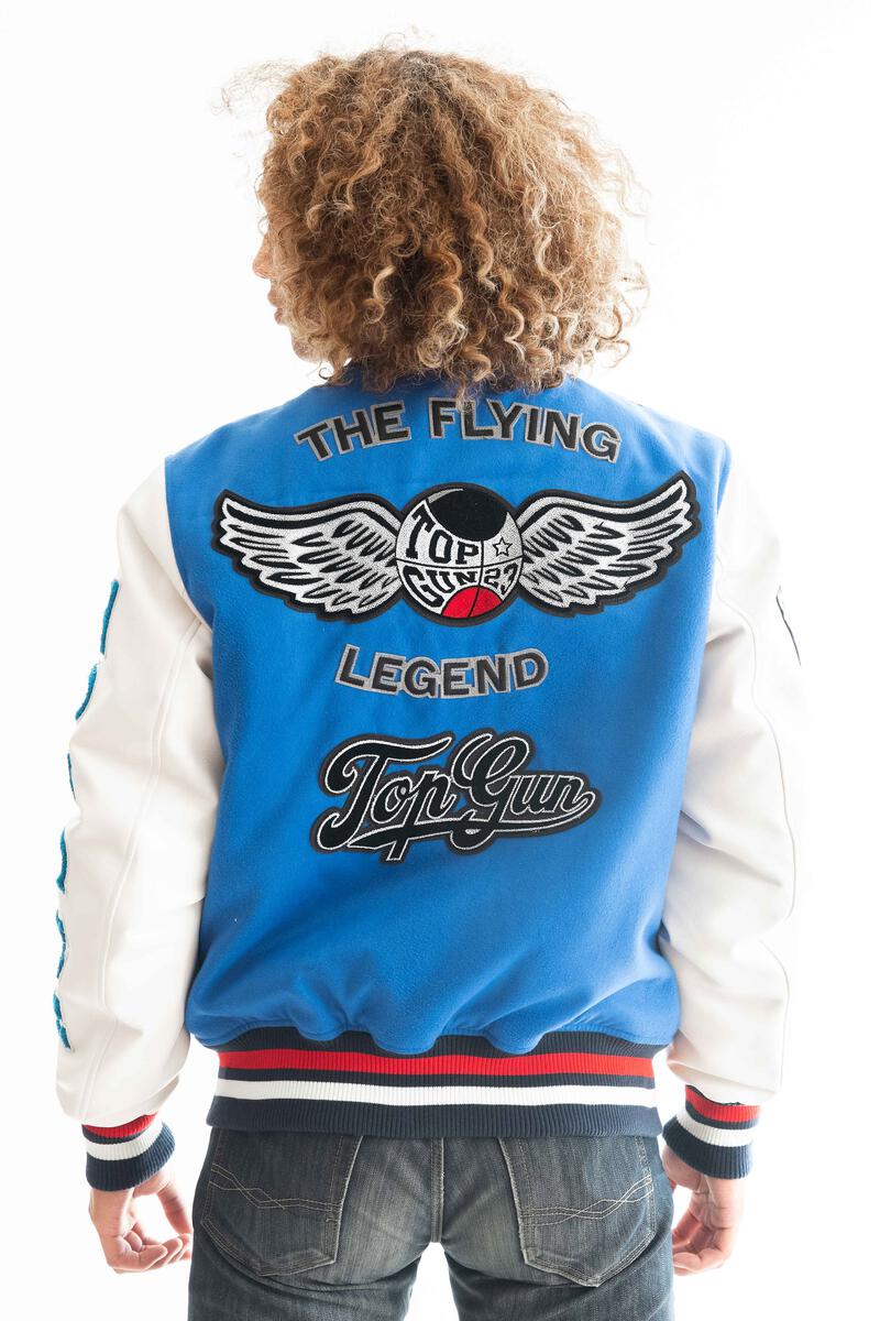 TOP GUN "FLYING LEGEND" Varsity Jacket - Closet Space