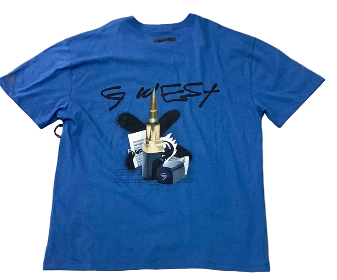 G WEST Bullet Tee & Short Set - Closet Space