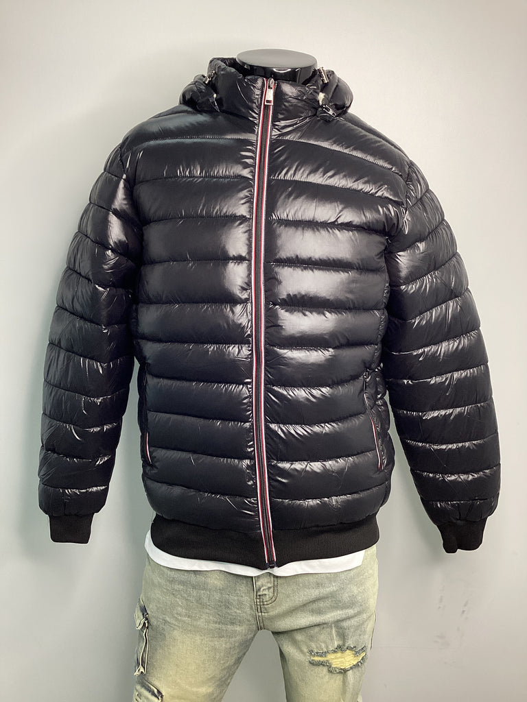 Hooded Down Puffer Jacket - Closet Space