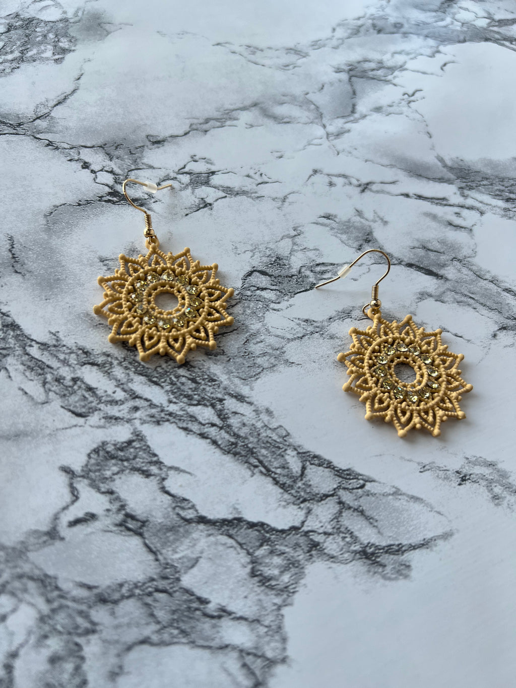 Patterned Dangle Earrings - Closet Space