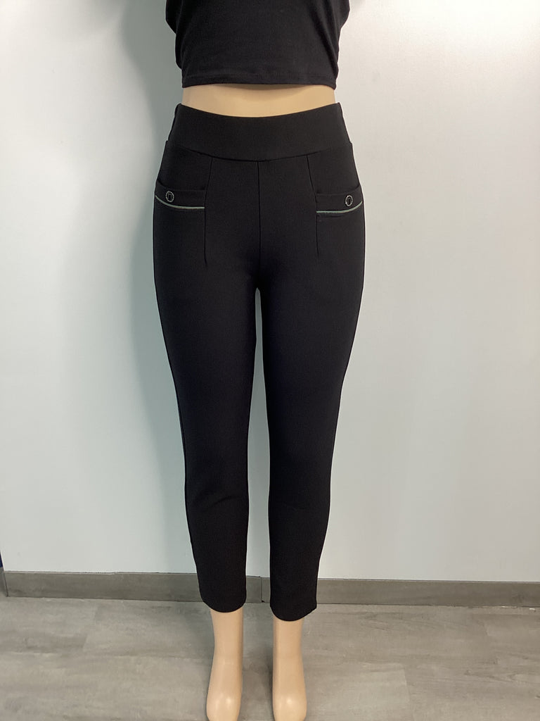 Straight Leg Stretch Tuxedo Pant - Closet Space