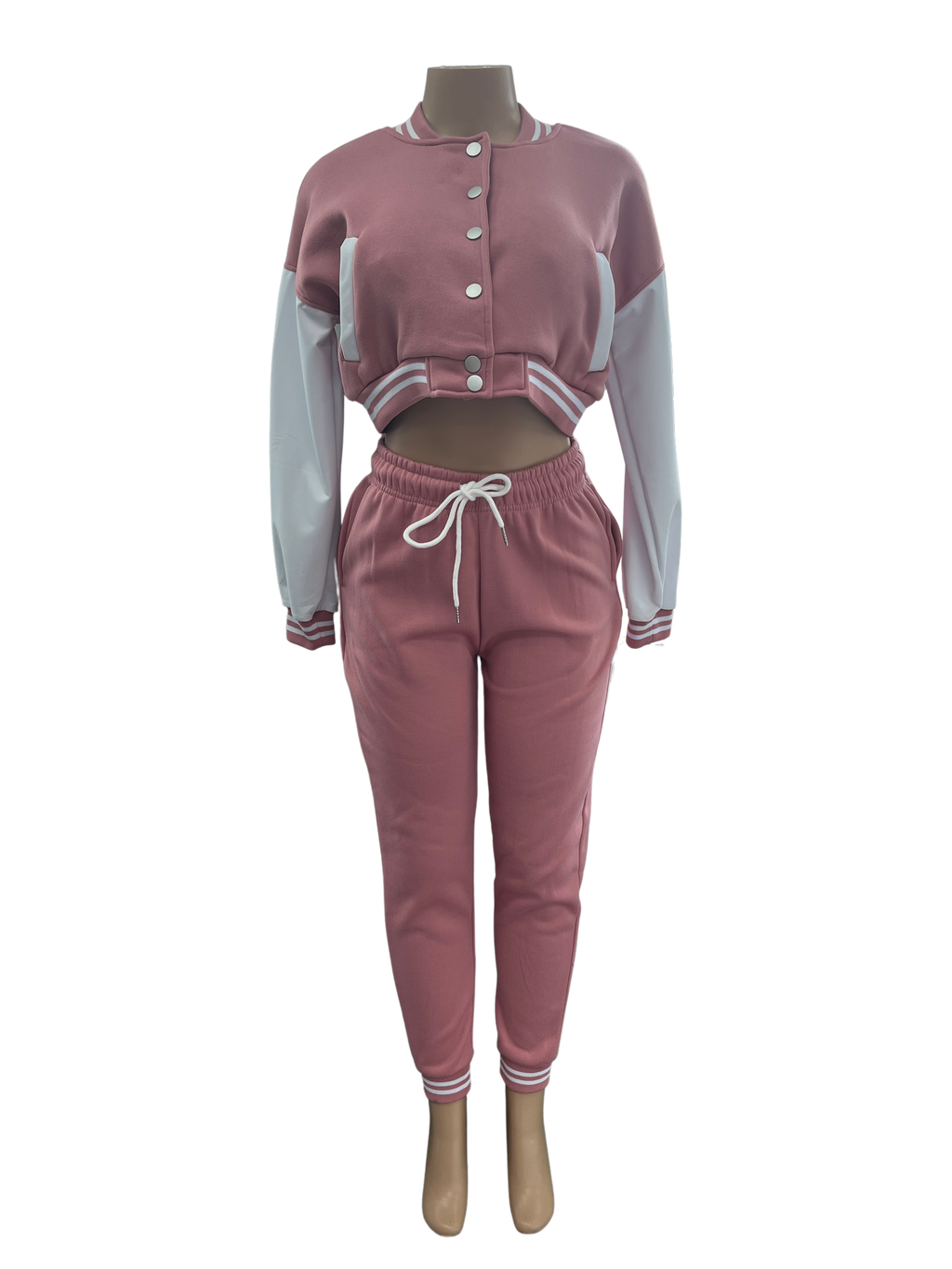 2 Piece Varsity Jogger Set - Closet Space