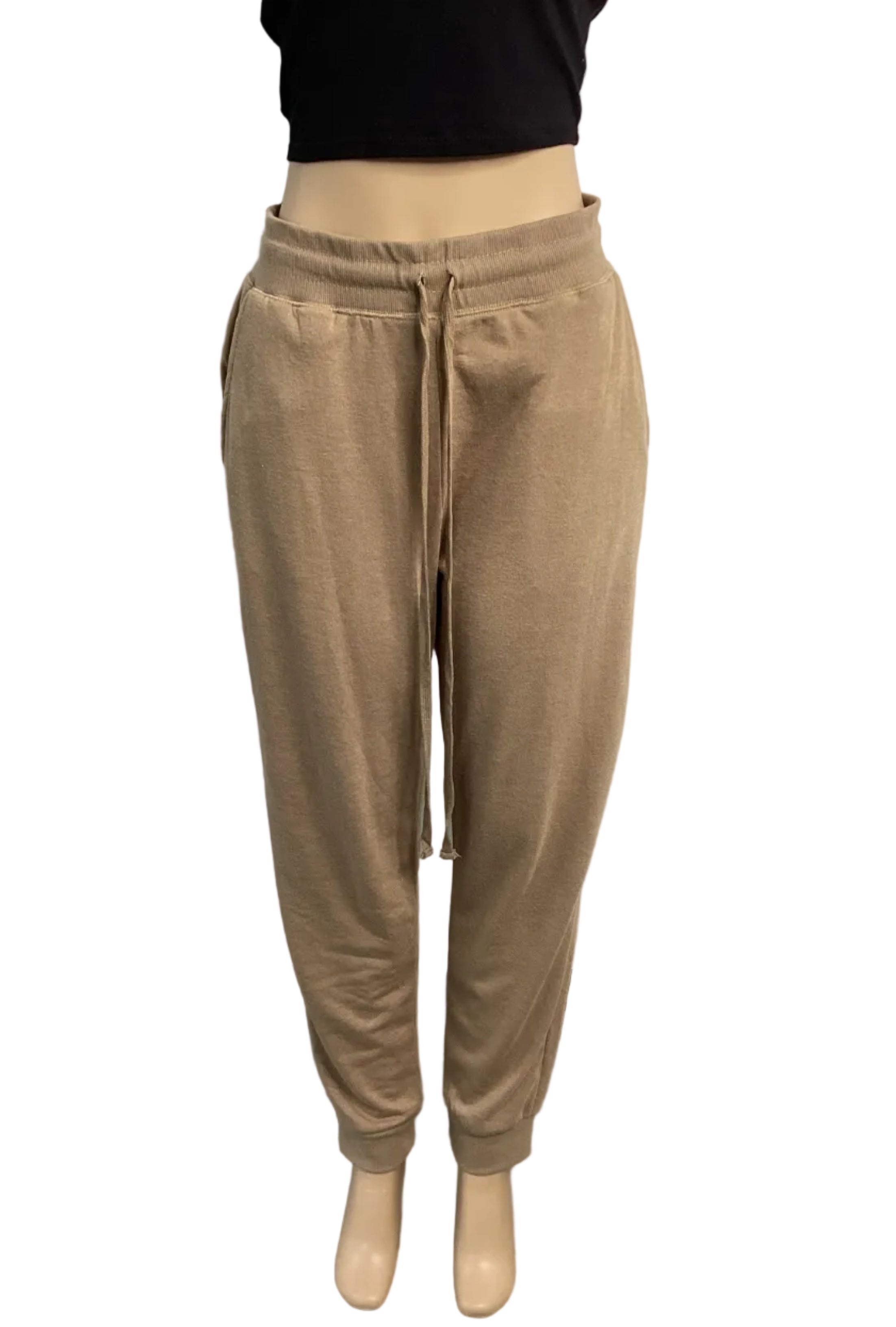 Soft Knit Cozy Drawstring Jogger Pant - Closet Space